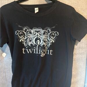 Twilight Team Edward Black Tultex Fine Jersey T-Shirt size Large